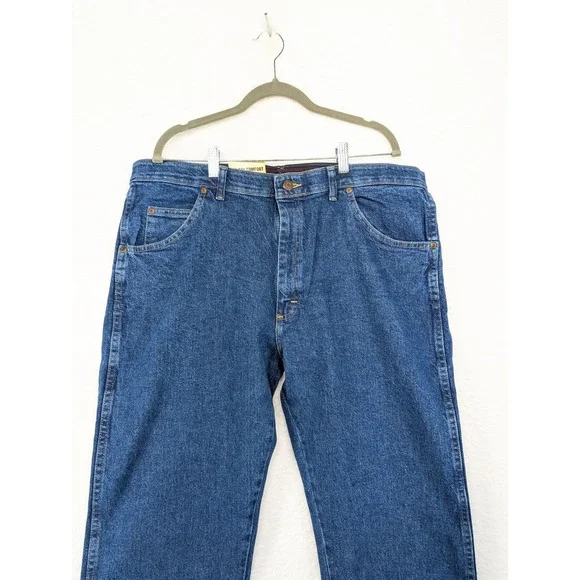 Wrangler Comfort Flex Waistband Regular Fit Jean - Men's Size 36x29 - Picture 3 of 10